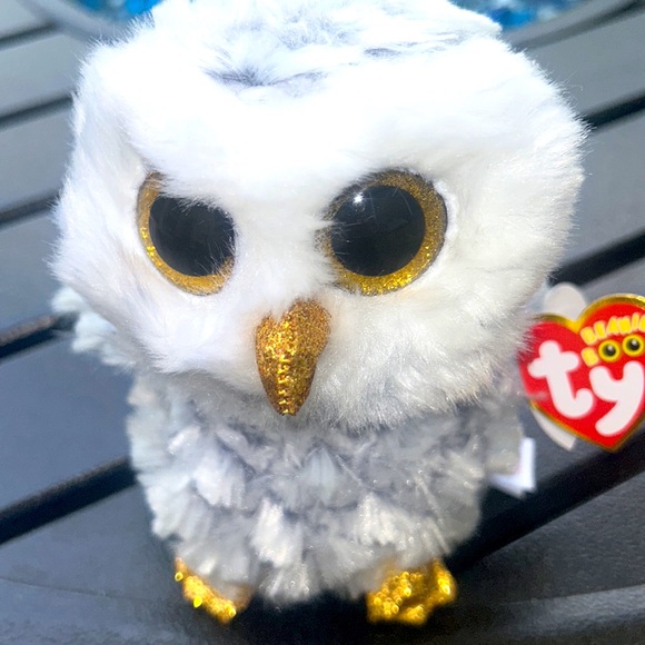 Ty Beenie Baby Boos Owlette NWT Stuffed Animal Plush Stuffie Kids Toy 6” NEW - Picture 14 of 14